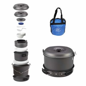 Best Mess Kits for Backpacking - Bulin 27 Piece