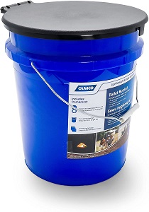 Dispersed Camping Essentials - Camco Portable Toilet Bucket