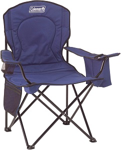 Unique Gifts for Outdoor Enthusiasts - Coleman Portable Camping Quad Chair with 4-Can Cooler
