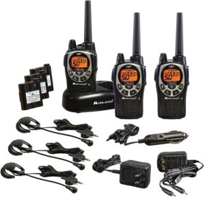 Groomsmen Gifts for Outdoorsmen - Midland 36 mile range walkie talkie