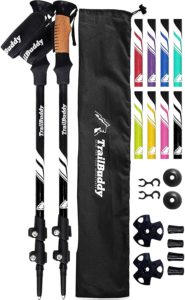 Unique Gifts for Outdoor Enthusiasts - TrailBuddy Aluminum Trekking Poles